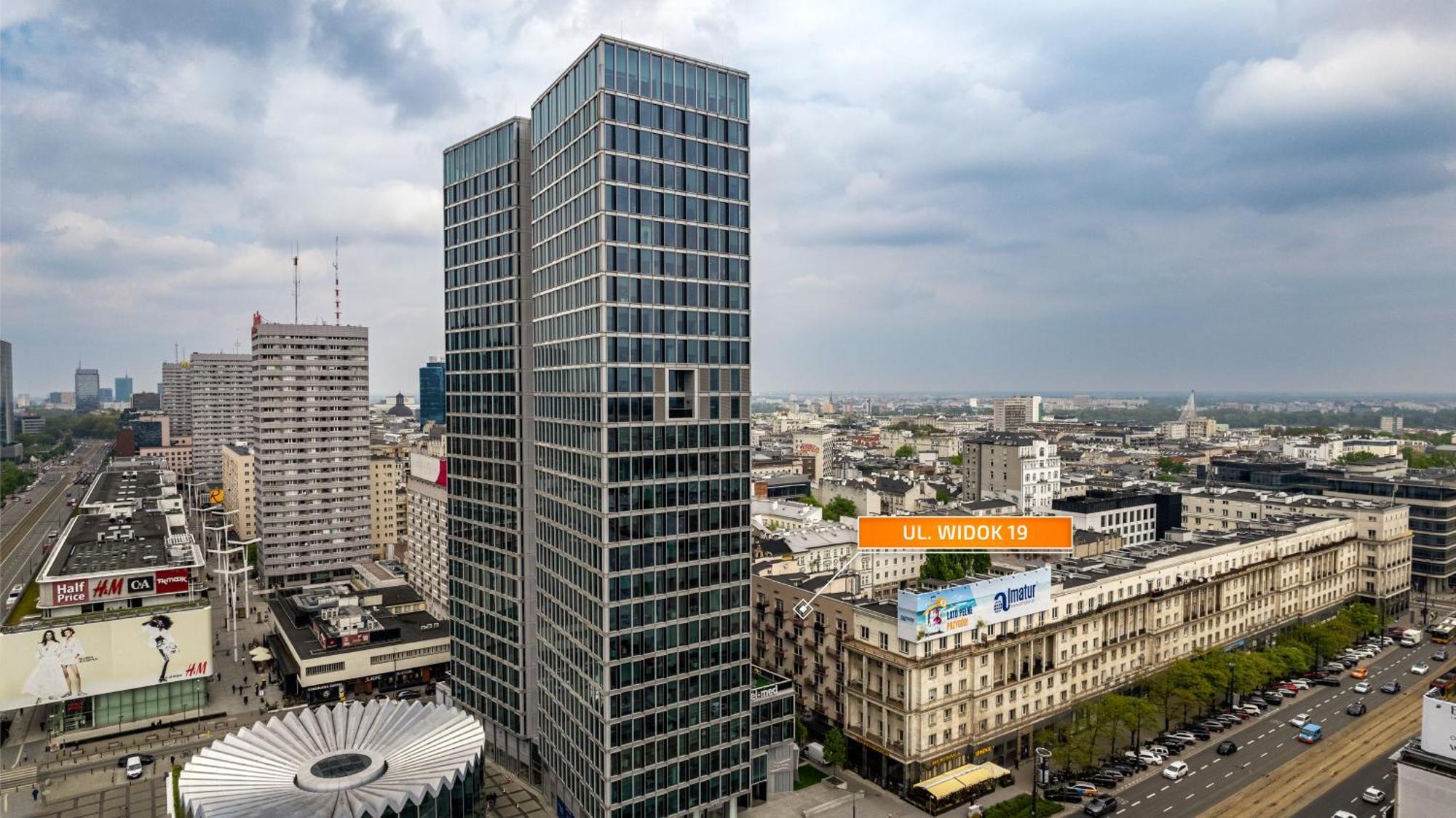 Widok Apartments Near The Palace Of Culture And Science By Sun & Snow Warschau Buitenkant foto